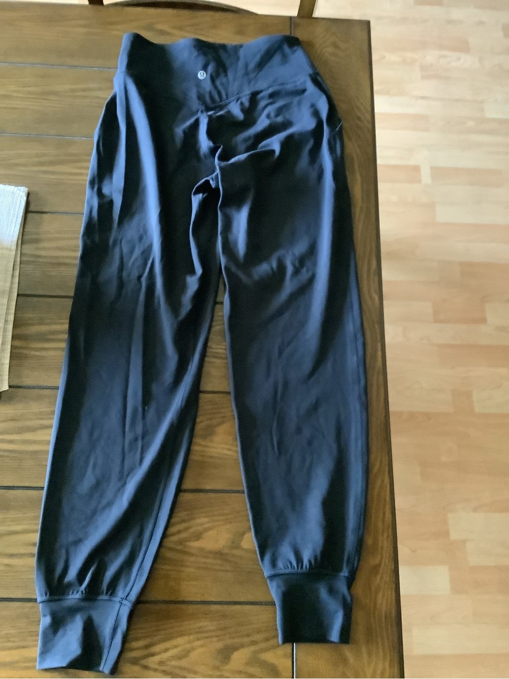 lululemon athletica black women’s jogger track pants